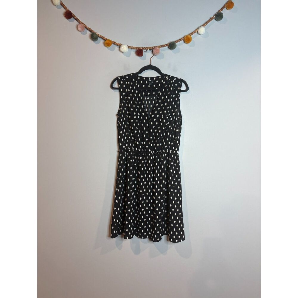 H&M black and white casual dress